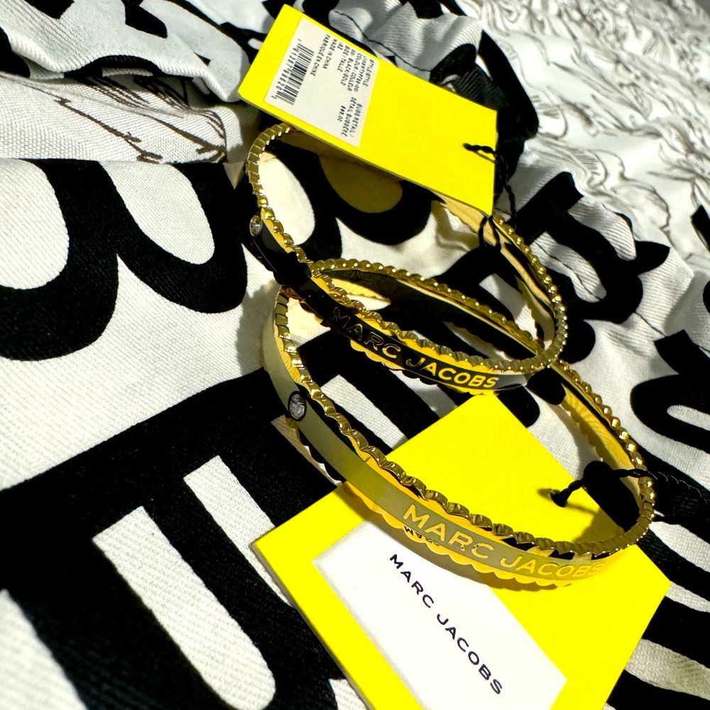 2 Marc Jacobs Bangle Bracelets. Brand New & Authentic.